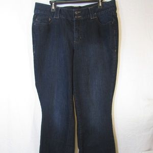 Lane Bryant Distinctly BootCut Stretch Jeans sz 16